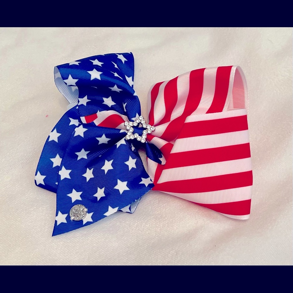 Red White and Blue Jojo Siwa Bow
